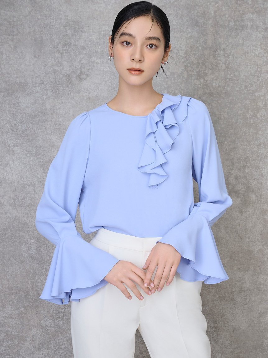 CELFORD｜アシメラッフルブラウス | Rakuten Fashion(楽天ファッション