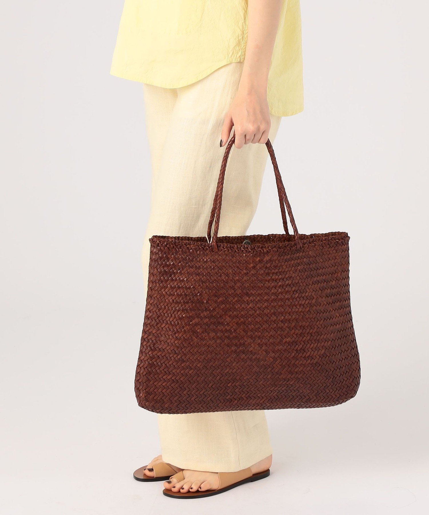 TOMORROWLAND｜dragon DIFFUSION SOPHIE LARGE レザーメッシュ トート