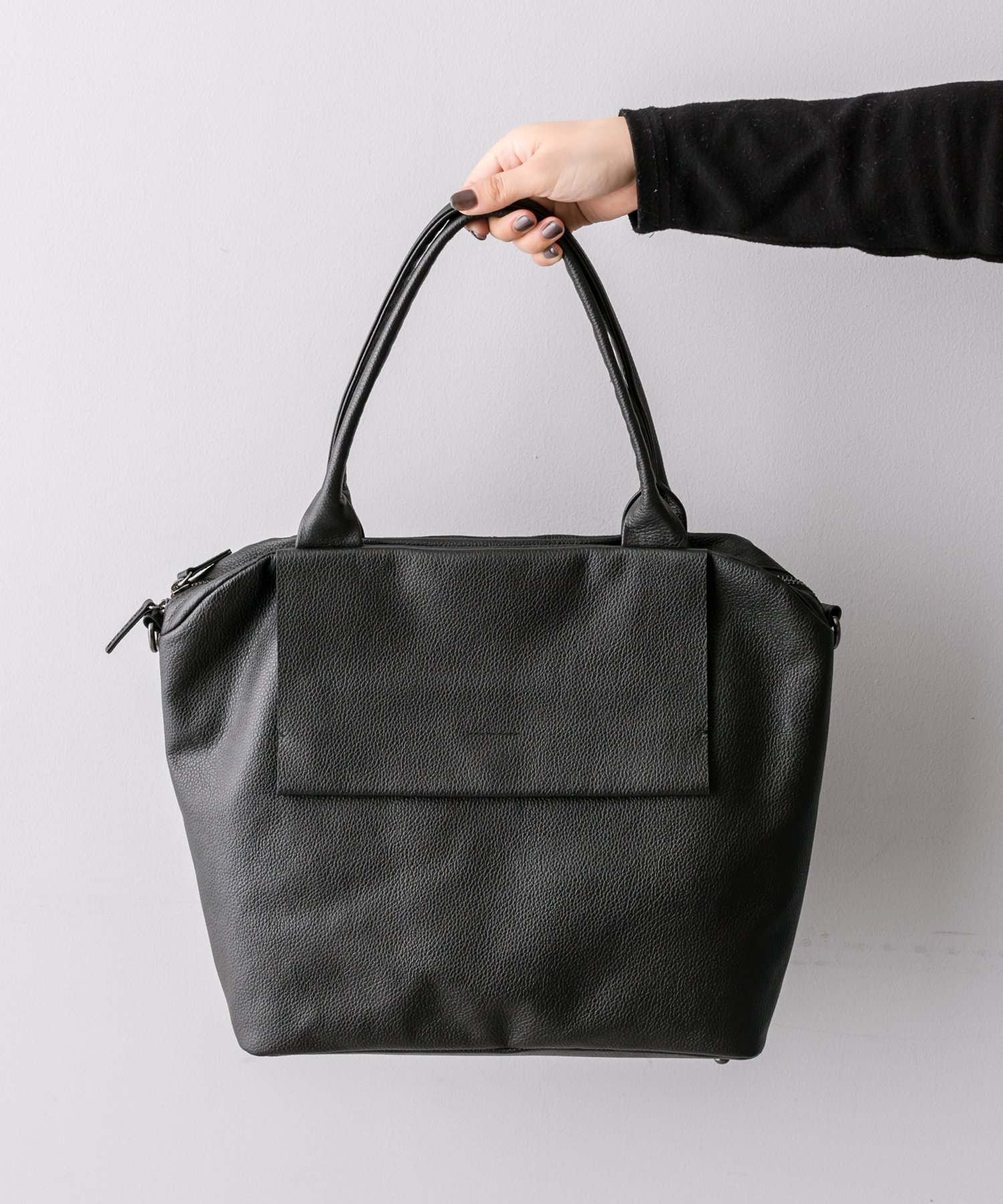 ear PAPILLONNER｜《通勤におすすめ!/A4サイズ対応》レザーフラップ