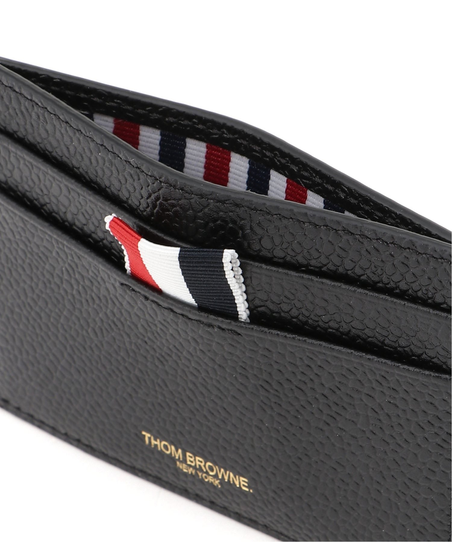 THOM BROWNE(トムブラウン)｜SINGLE CARD HOLDER W/ HORSE APPLIQUE IN