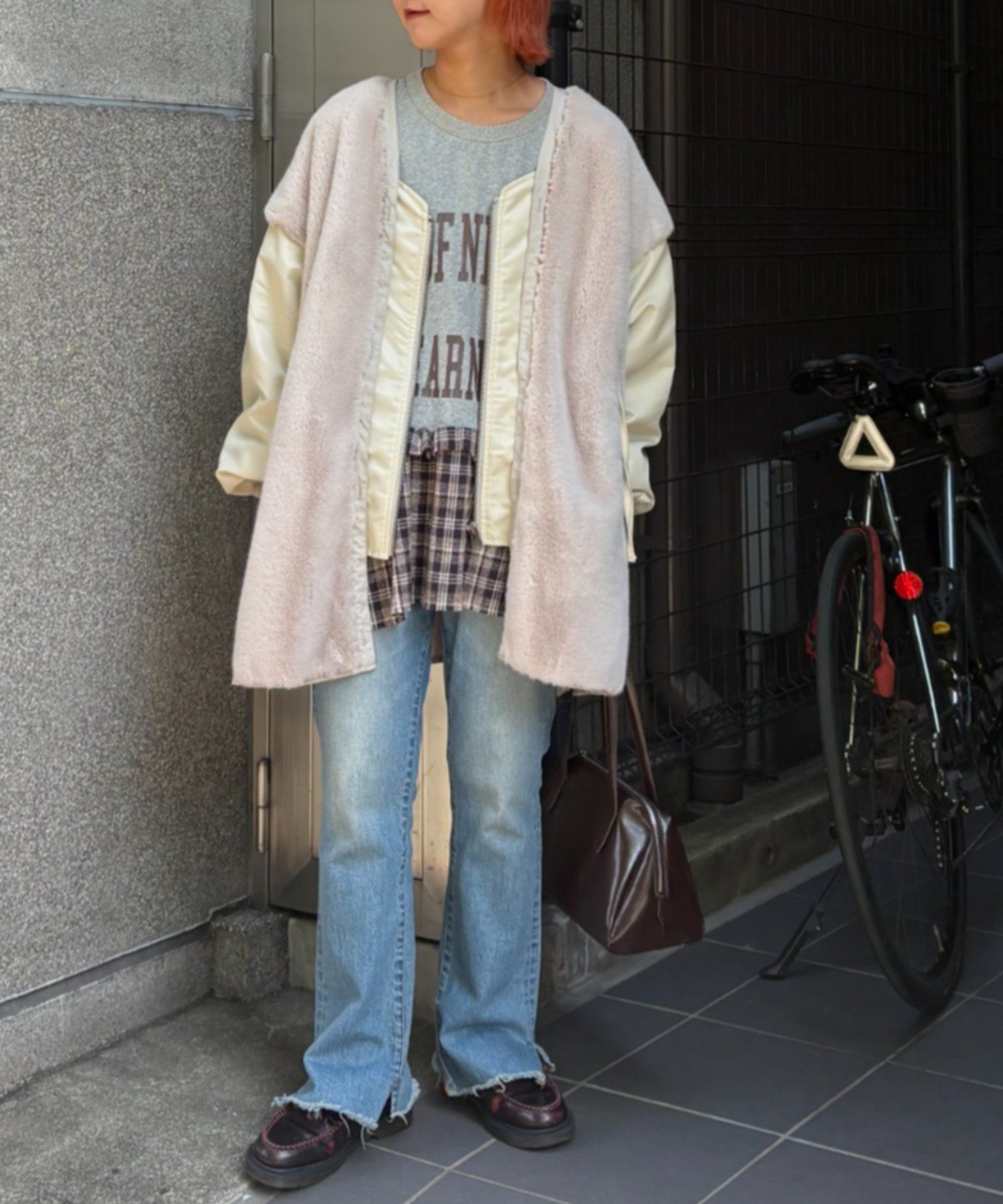 CIAOPANIC TYPY｜【etsinta/エシンタ】ファー切替ジャケット | Rakuten