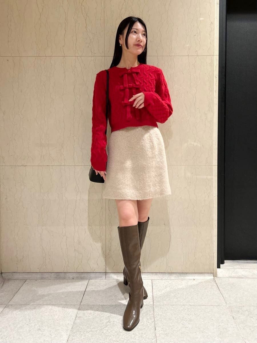 CELFORD｜リボンモチーフケーブルニットプルオーバー | Rakuten