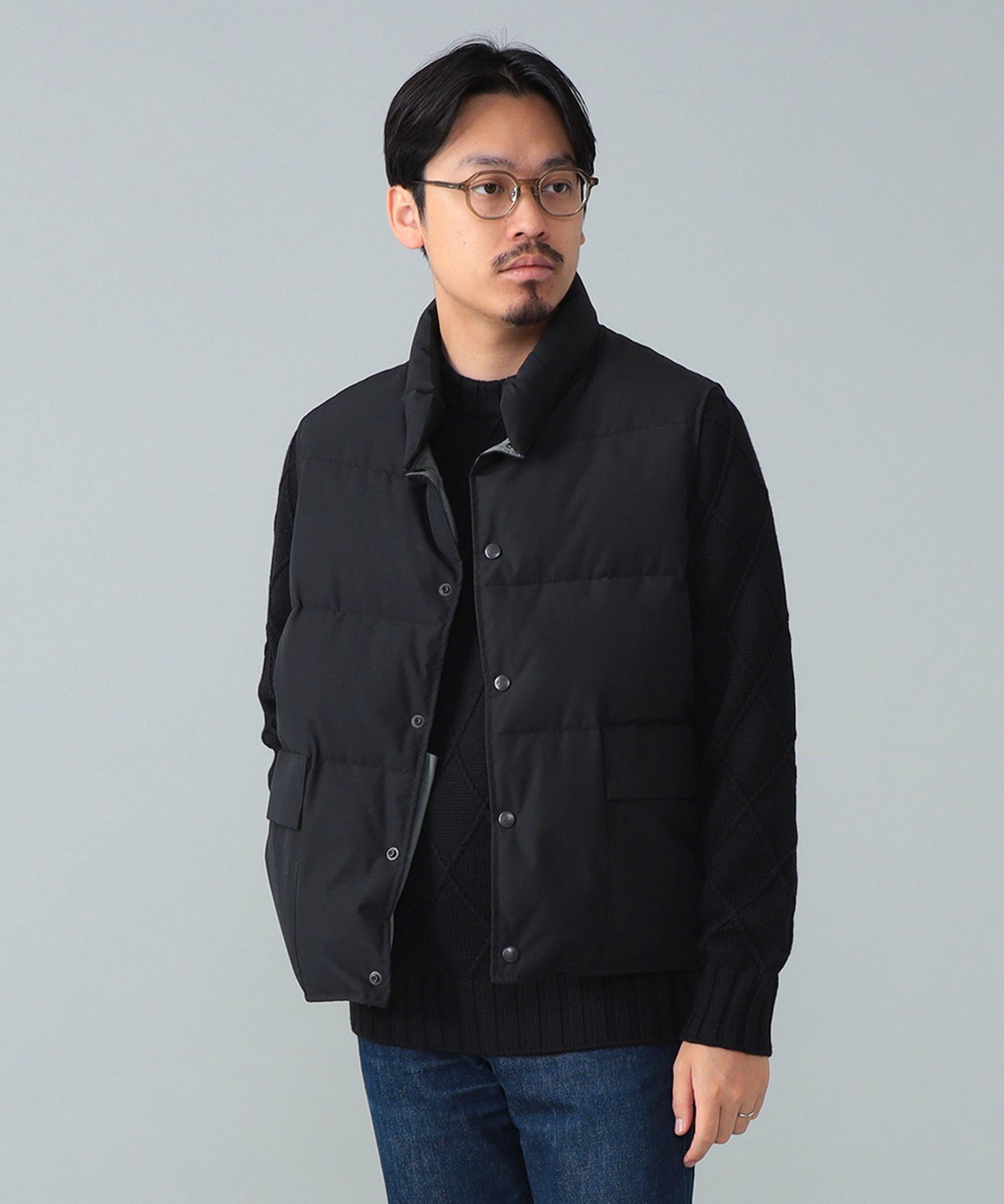 BEAMS MEN｜【別注】WOOLRICH / ダウンベスト | Rakuten Fashion(楽天
