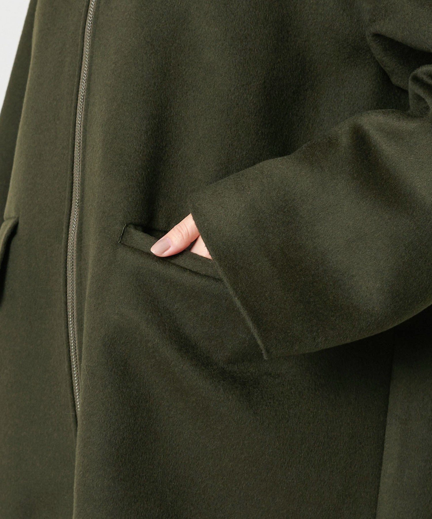 marw コクーンジップコート　2025aw セール】＜MARW UNITED ARROWS＞コクーン ジップ コート（その他