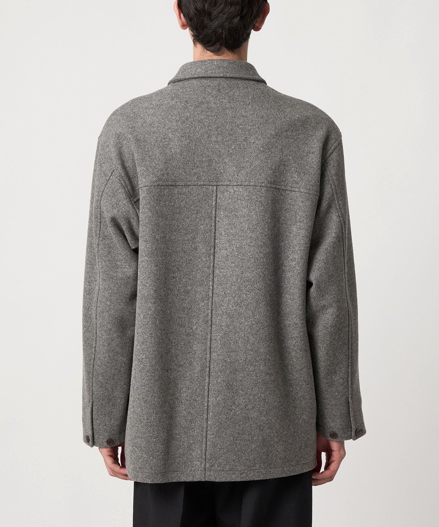 はせさと　スティーブンアラン 110S メルトン モッズコート BEAUTY&YOUTH UNITED ARROWS｜<Steven Alan> ニット メルトン カー