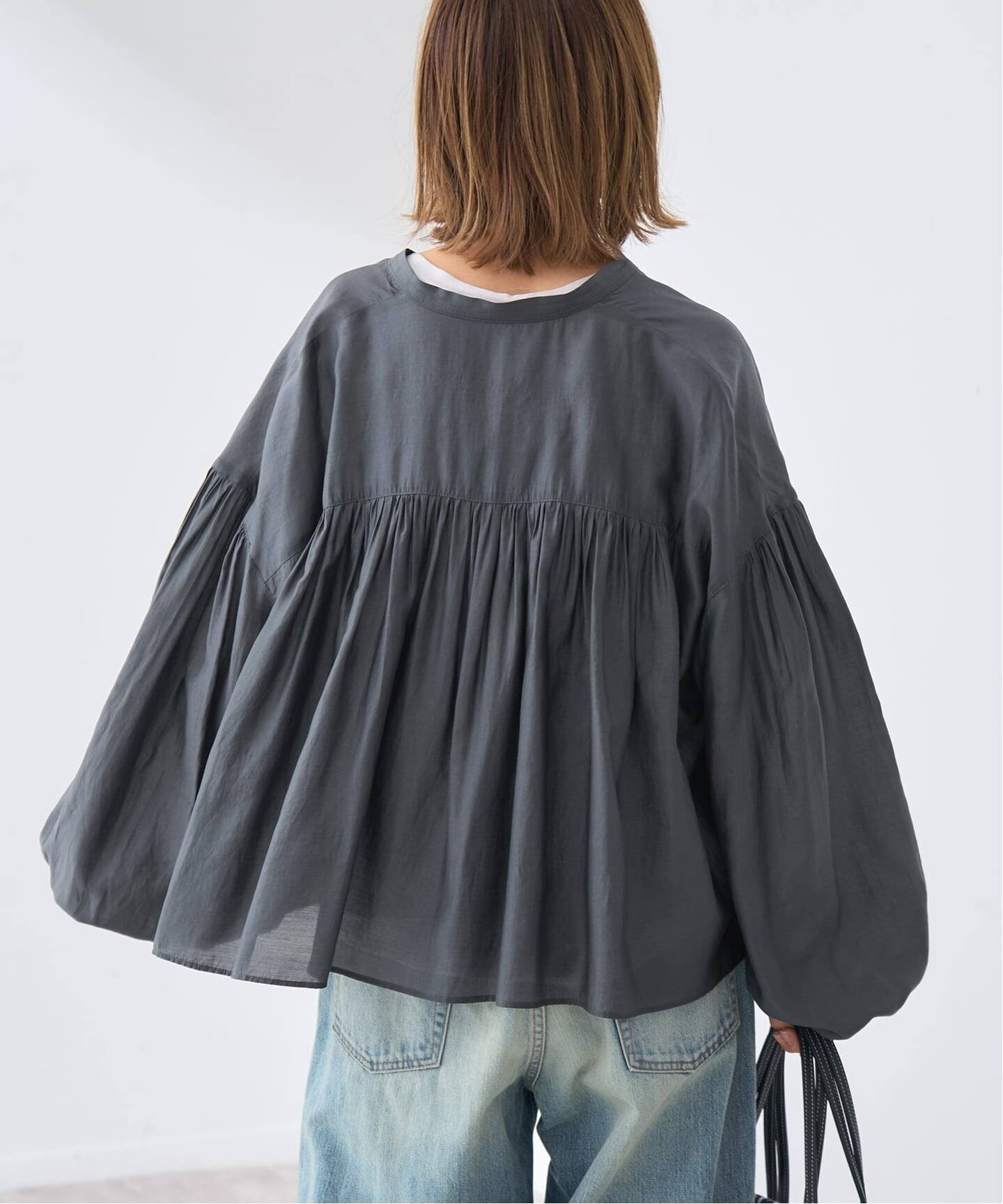 FRAMeWORK｜≪予約≫ギャザーブラウス | Rakuten Fashion(楽天