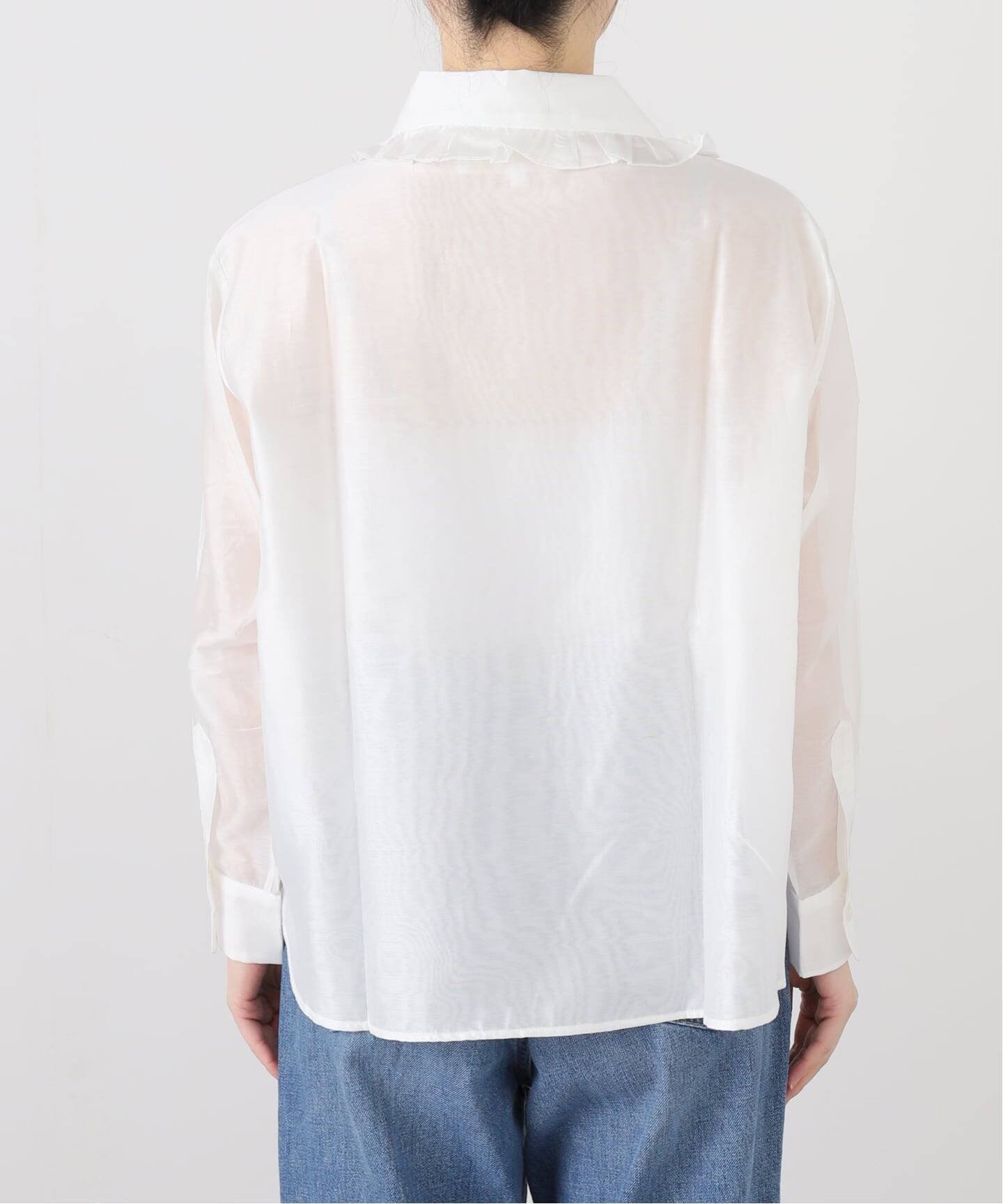 IENA｜MAISON GUILLEMETTE/メゾンギヨメット CLARA VEIL SHIRT シャツ