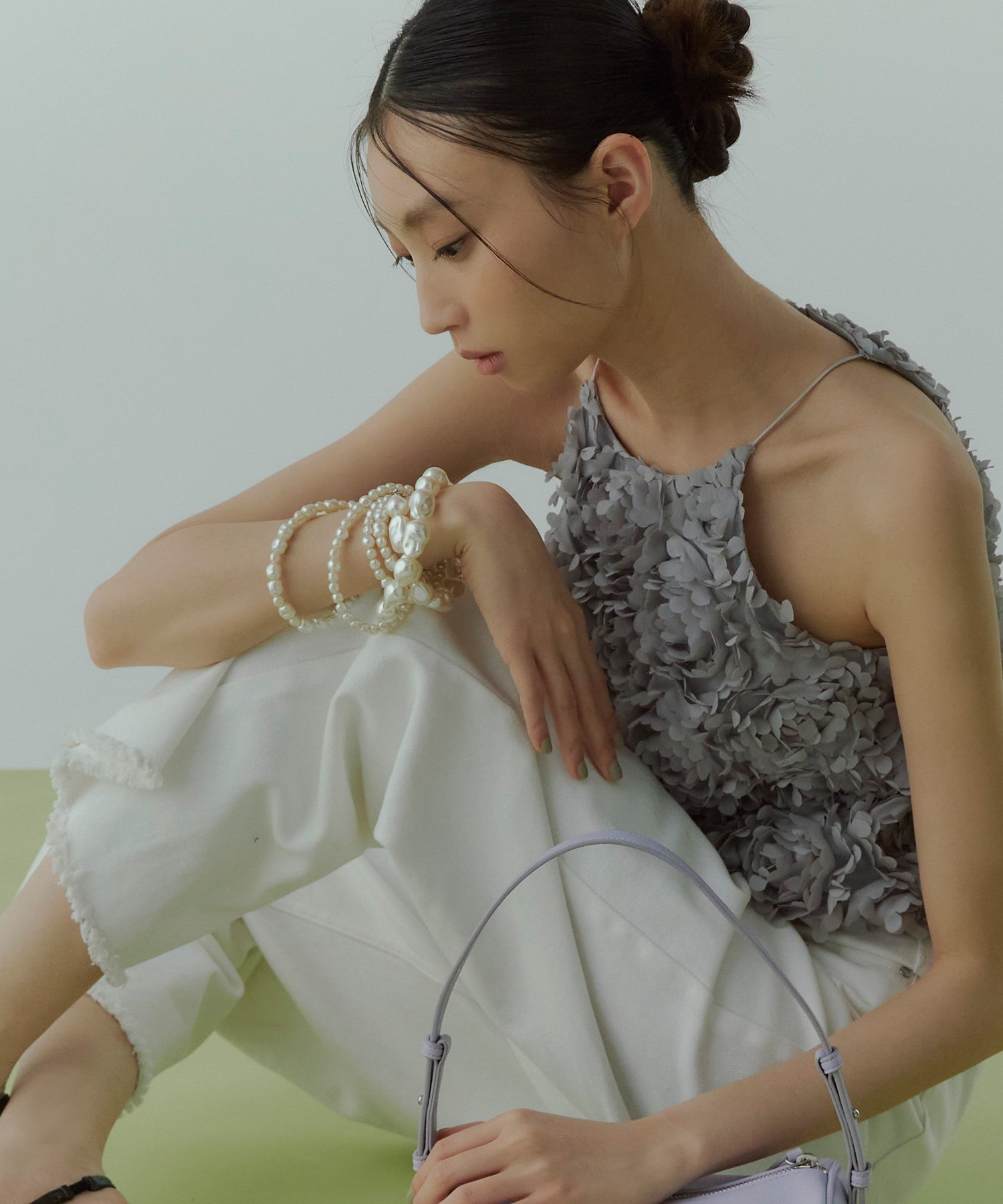 EIMY ISTOIRE｜ボリュームフラワーモチーフアメスリトップス | Rakuten