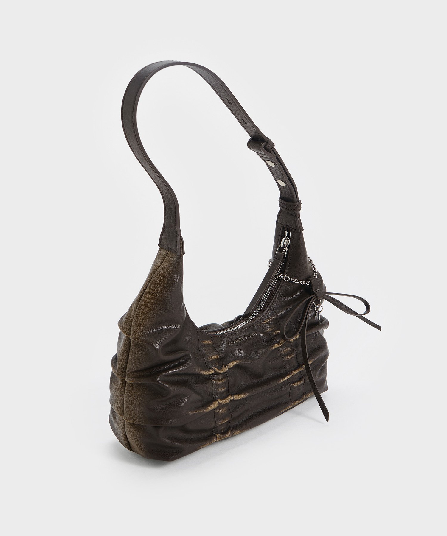 CHARLES & KEITH｜Kadee ケーディー ルーシュドホーボーバッグ
