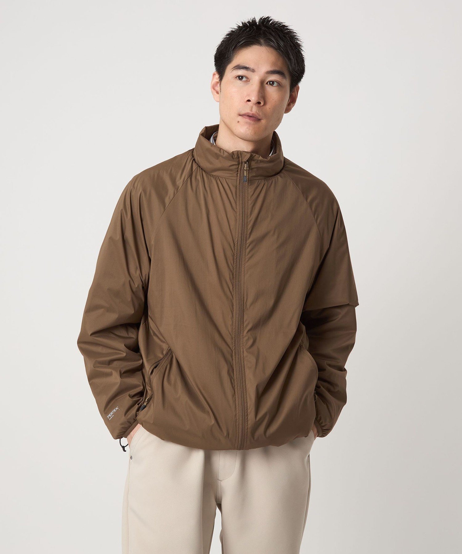 daiwa PERTEX Quantumスタンドジャケット グリーンレーベル別注 daiwa PERTEX Quantumスタンドジャケット グリーンレーベル別注 - メルカリ