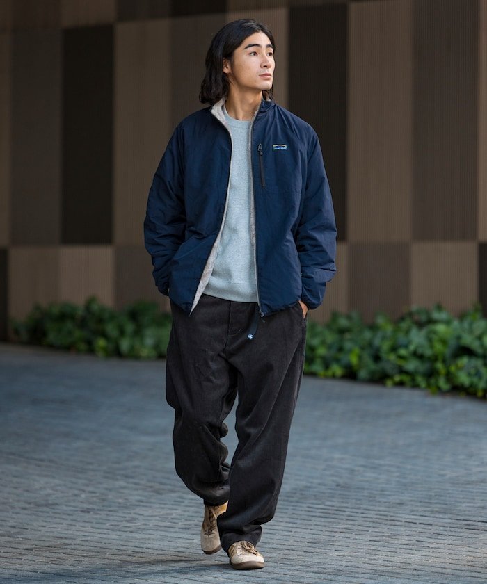 FREAK'S STORE｜リラックスフィット ナイロン フリース リバーシブル