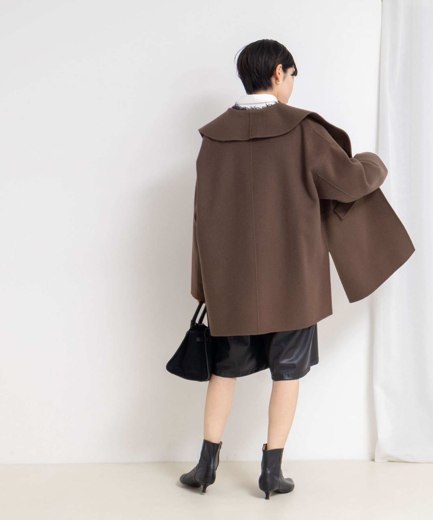 NOLLEY'S｜SUPER140リバーショールコート | Rakuten Fashion(楽天