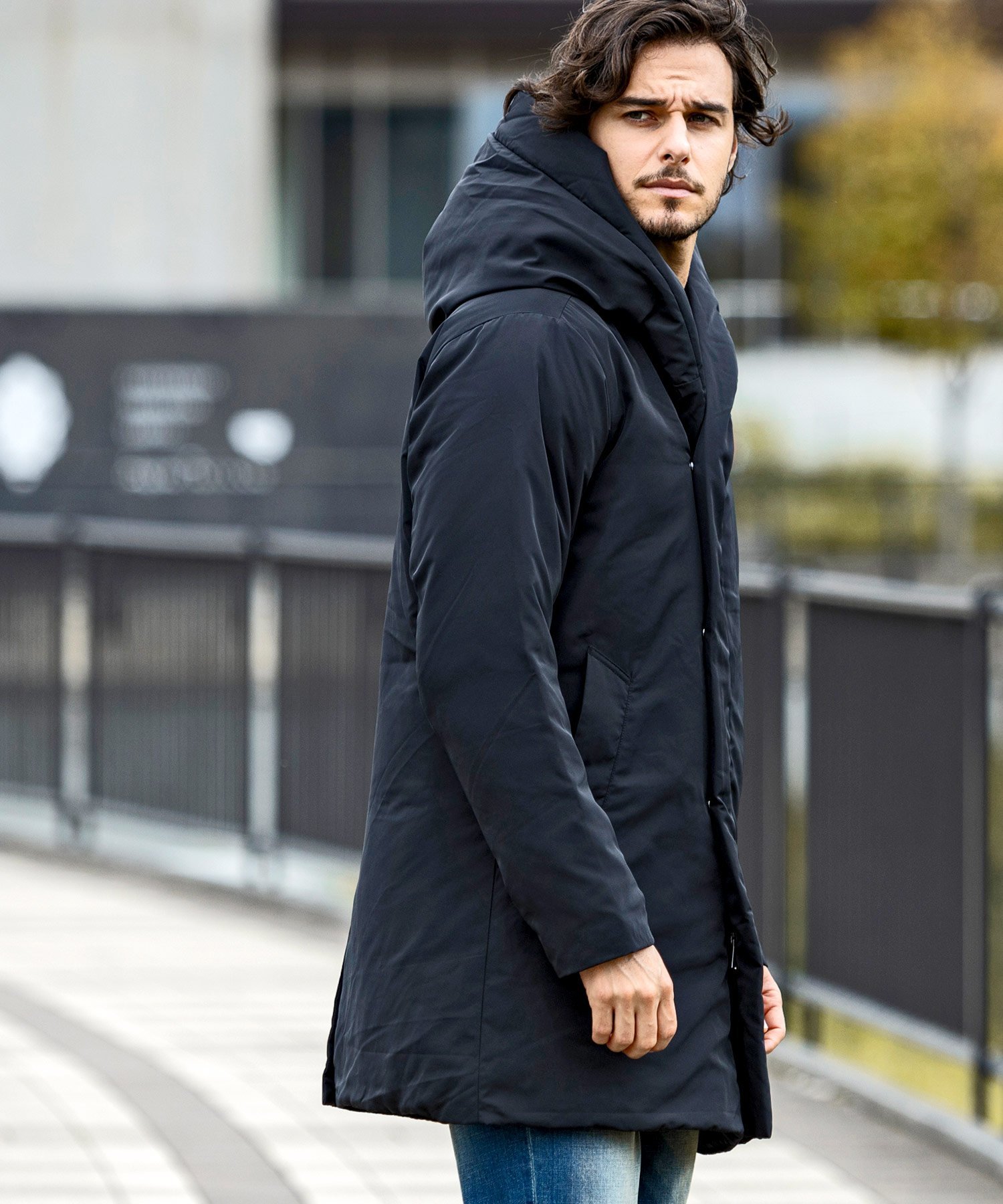 SHIFFON｜【直営店・WEB限定】 AKM Contemporary ダウンラップコート