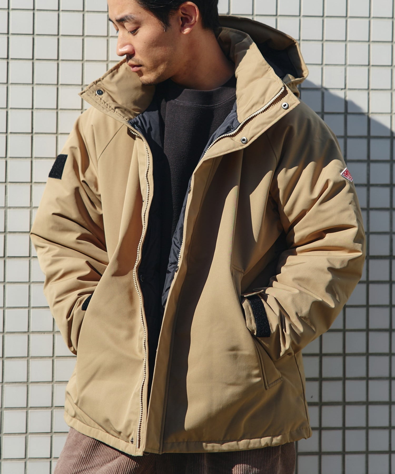 BEAMS MEN｜DANTON / ARMY HOODED JACKET | Rakuten Fashion(楽天