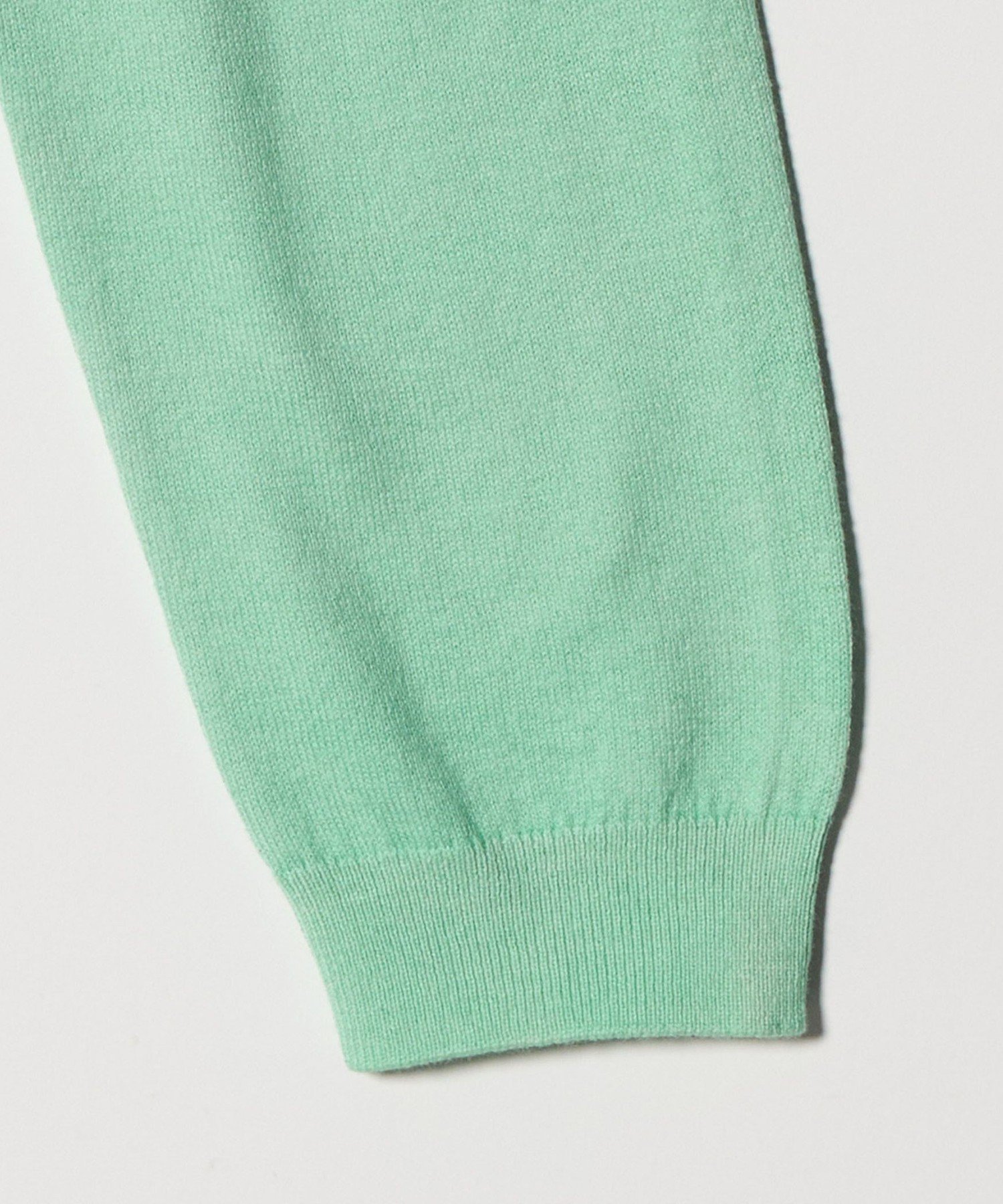 【完売】6 ROKUコットン ウール グラデーション ダイ カーディガン26SS 6(ROKU)＞コットン ウール グラデーション ダイ カーディガン