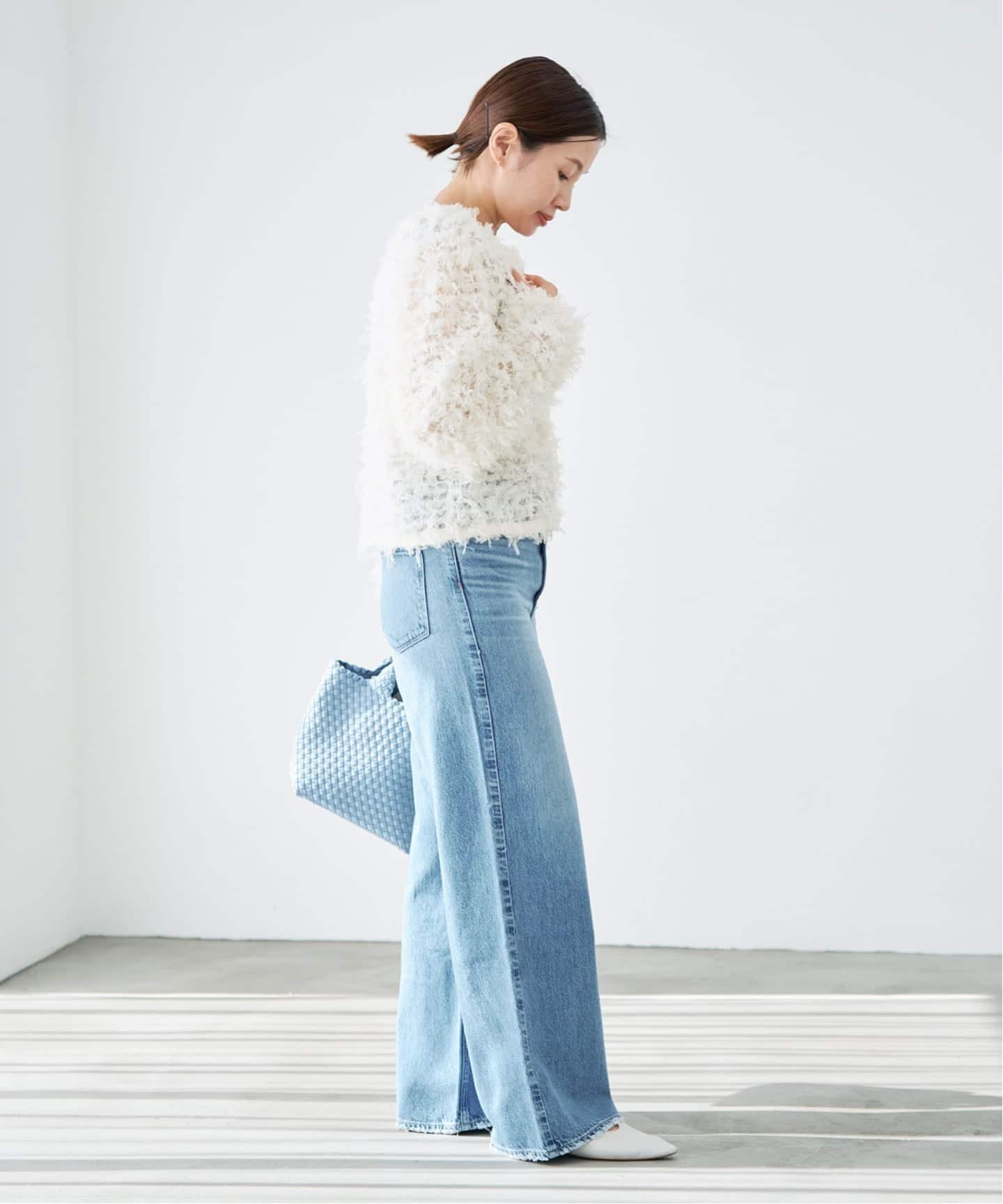 IENA｜《追加予約》チュールテープ カーディガン | Rakuten Fashion