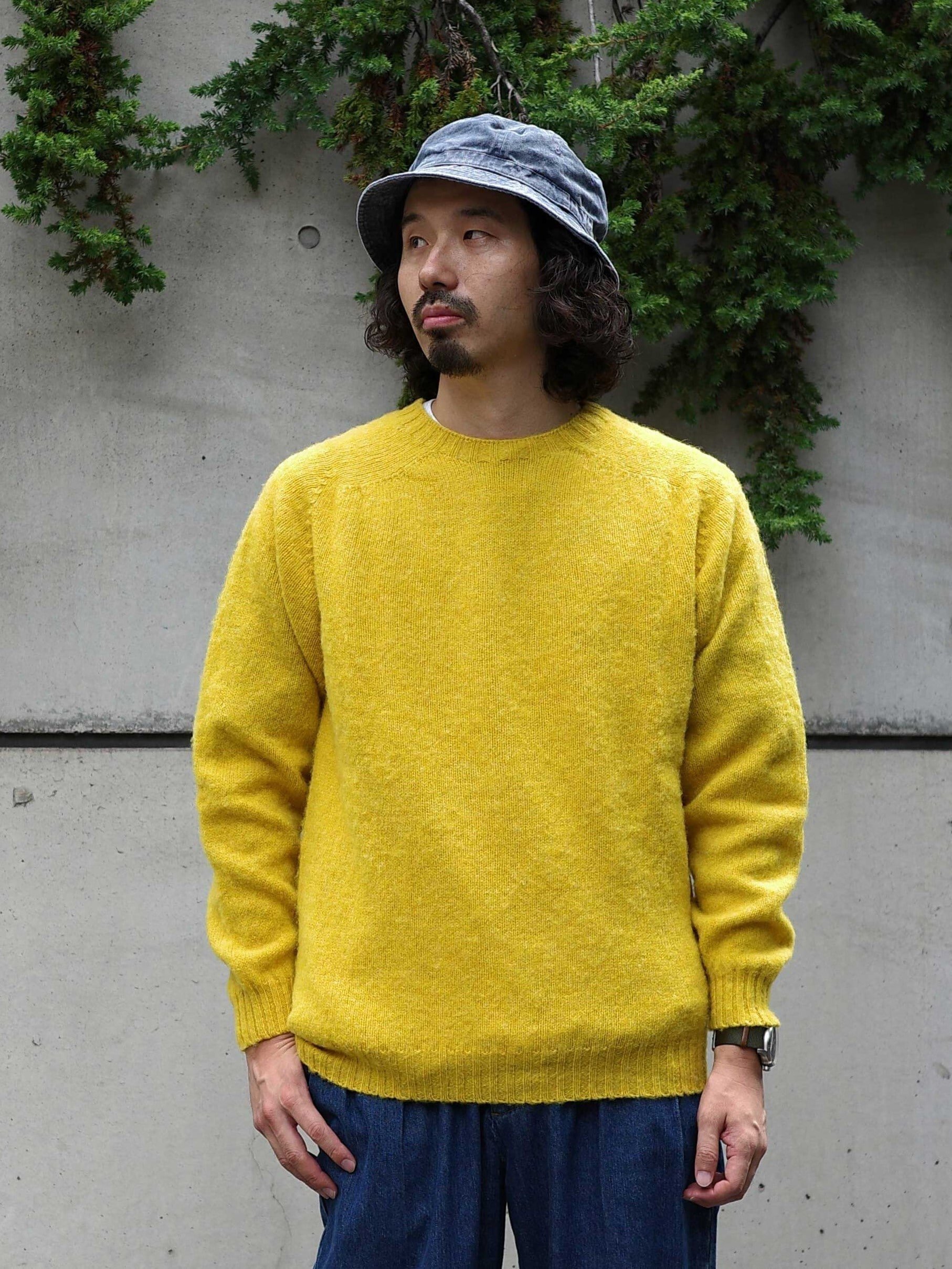 BEAVER｜INVERALLAN/インバーアラン 別注SHAGGY CREW SHETLAND SWEATER