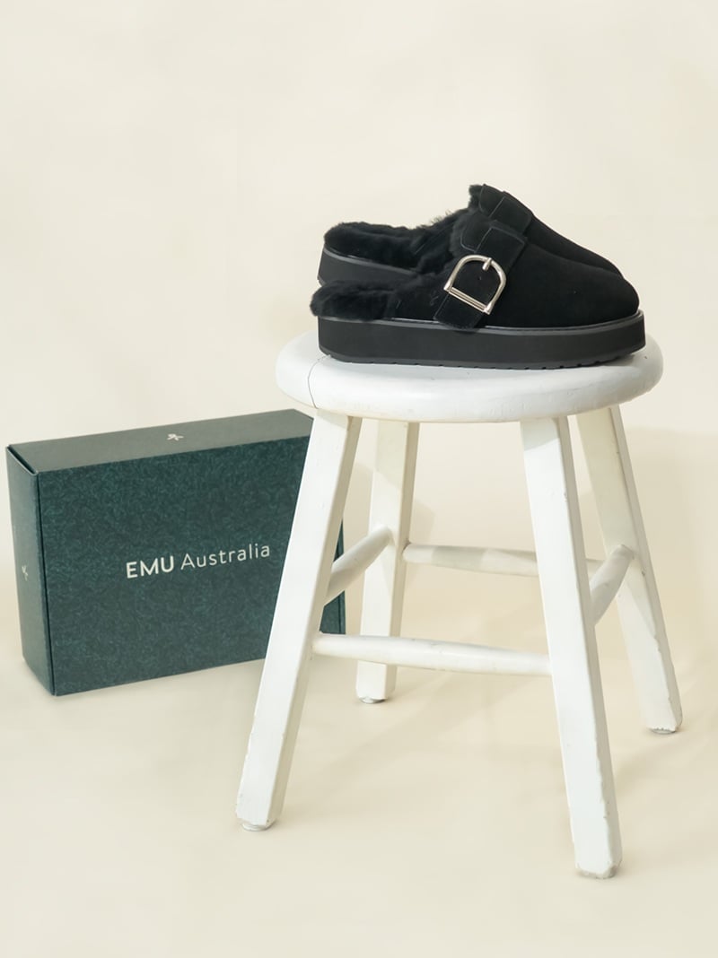 EMU Australia｜【EMU Australia】 Adison 厚底ファーサンダル