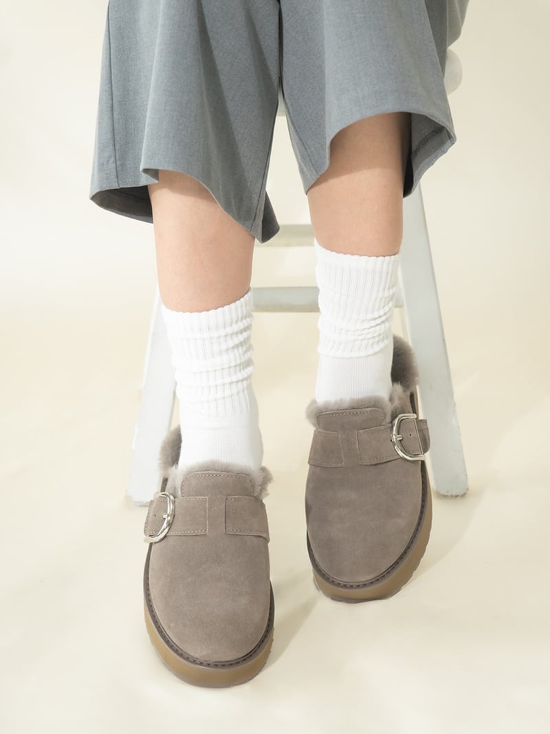 EMU Australia｜【EMU Australia】 Adison 厚底ファーサンダル