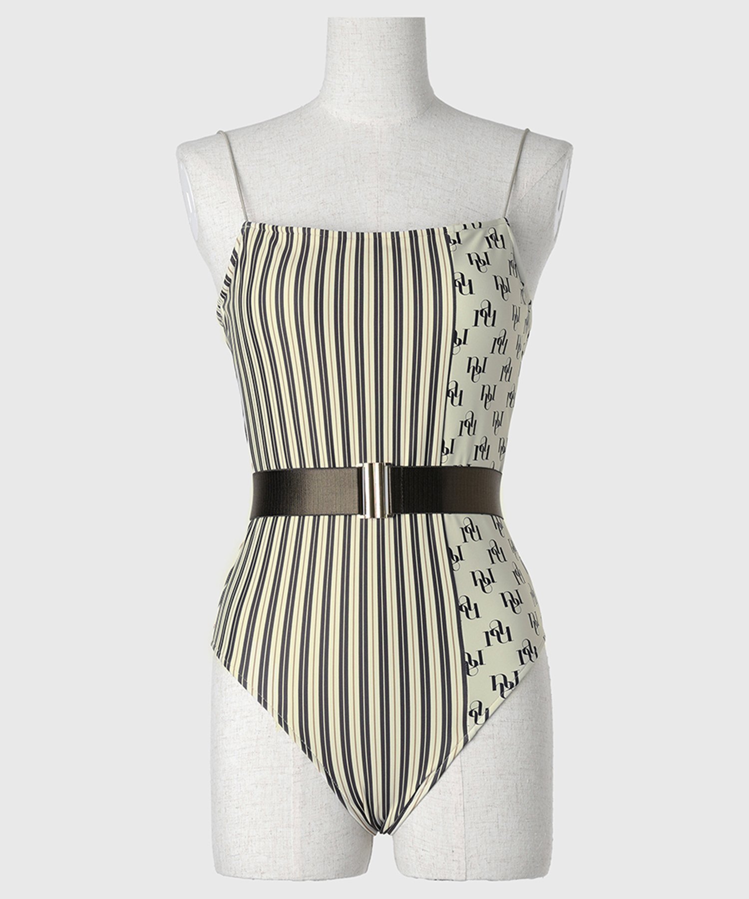 anuans｜ベルテッドワンピーススウィムウェア | Rakuten Fashion(楽天