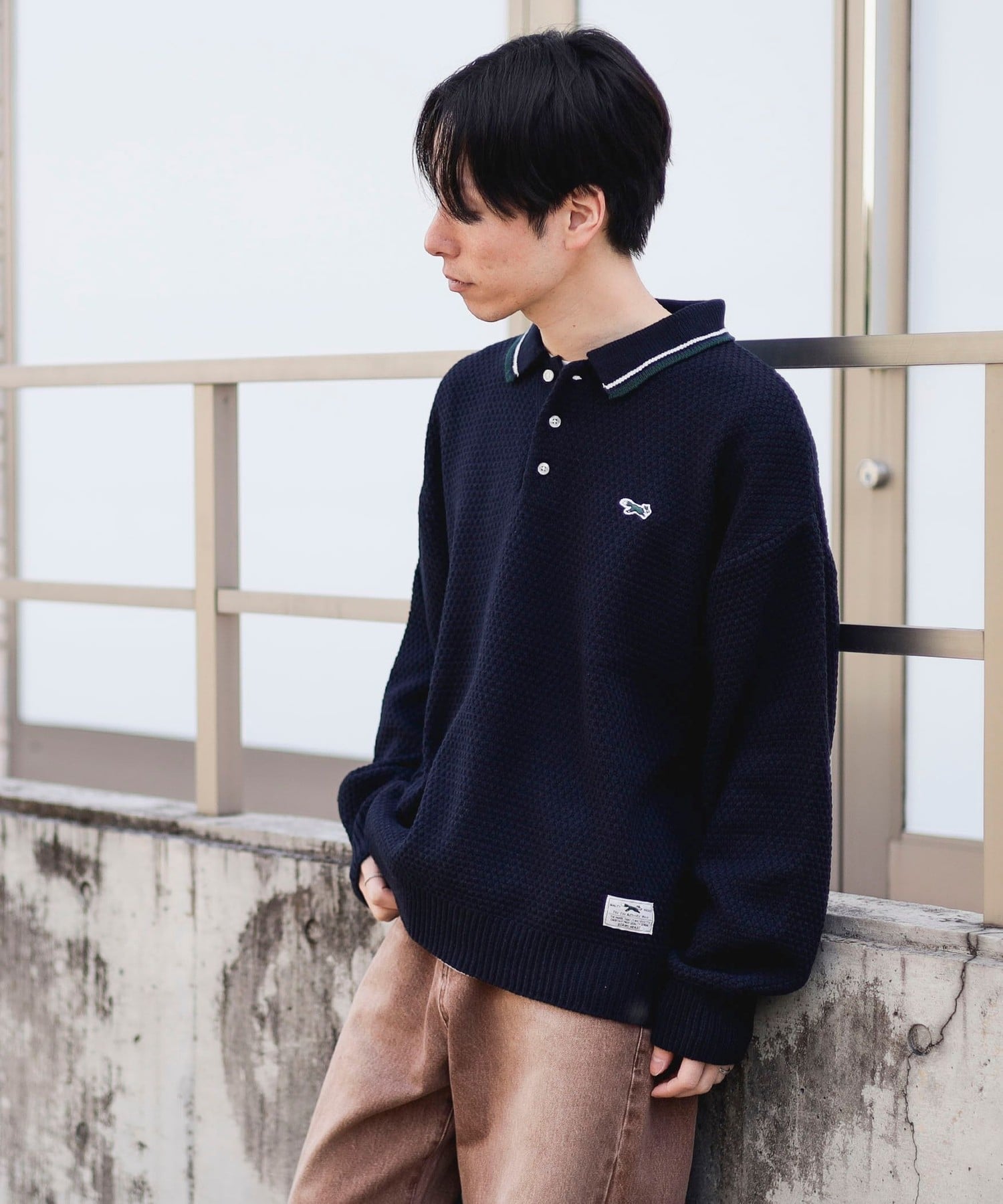 BEAMS HEART｜【EXCLUSIVE】PENNEY'S / FOX ワンポイント ニットポロ