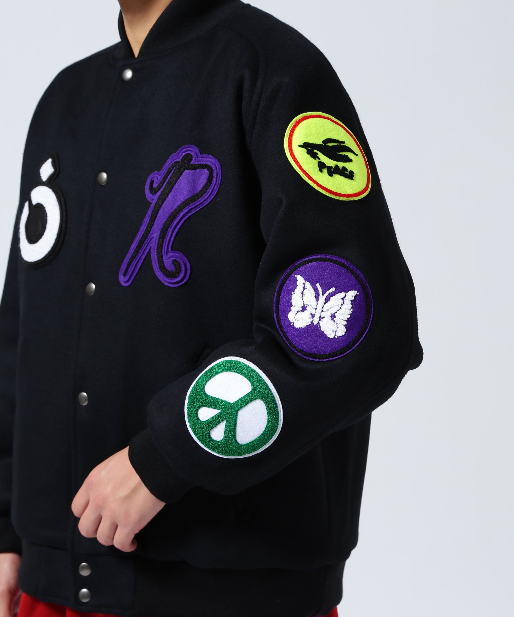 B'2nd｜Noma x Needles Patch Varsity Jacket | Rakuten Fashion(楽天