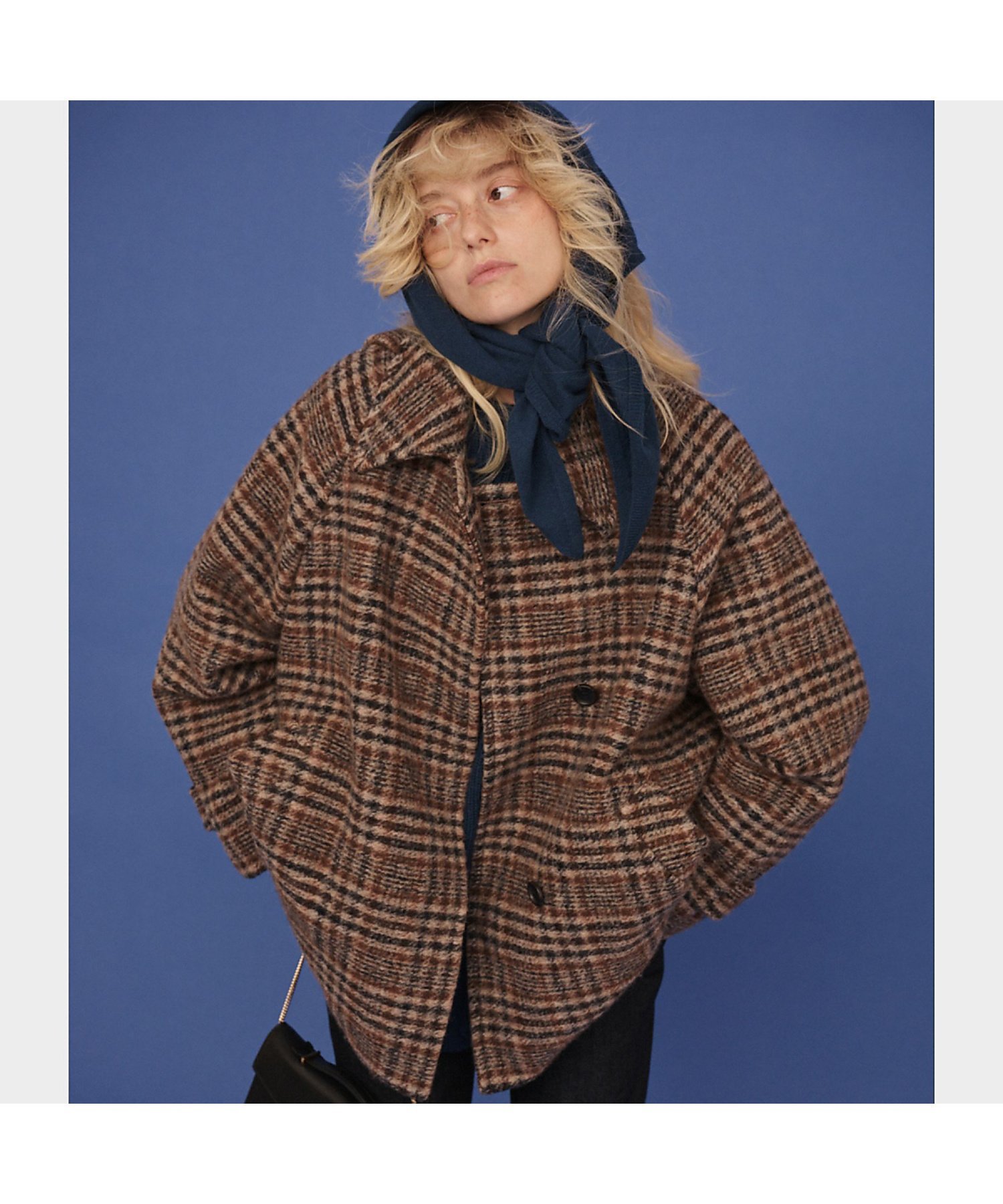 Rouge vif la cle｜【2サイズ展開】ウール混ショート丈スライバー