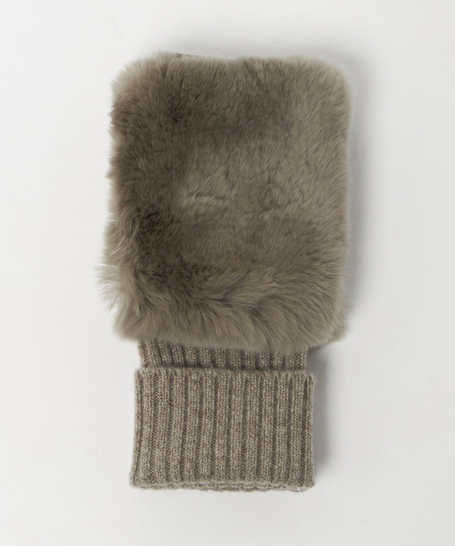 UNITED ARROWS｜レッキスラビットファー フィンガーレスグローブ