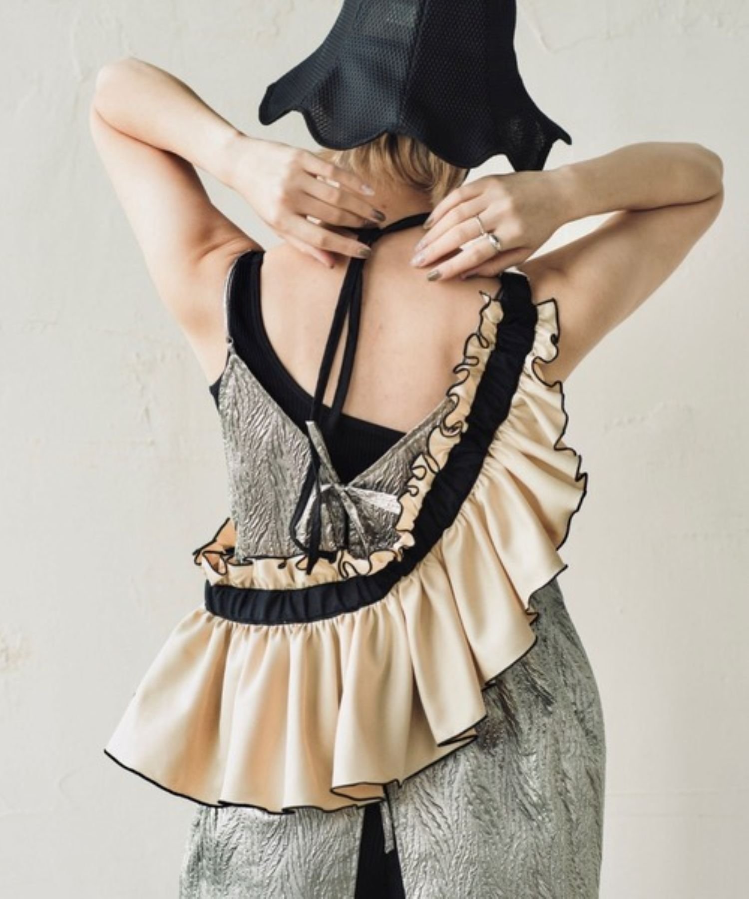 ORIENT MILLINERY｜DORA MELLOW【ドーラメロウ】フリルバッグ