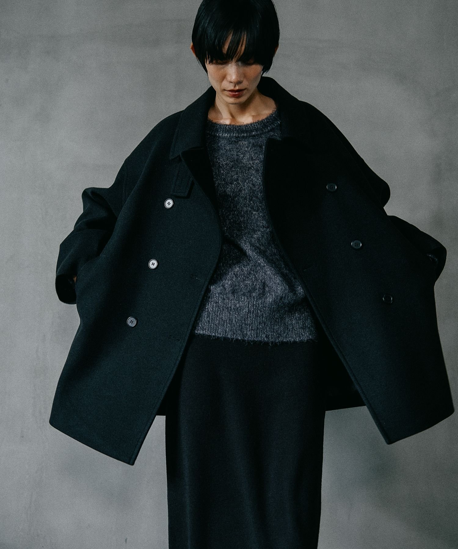 LEPSIM｜ウーリーダブルミドルコート | Rakuten Fashion(楽天