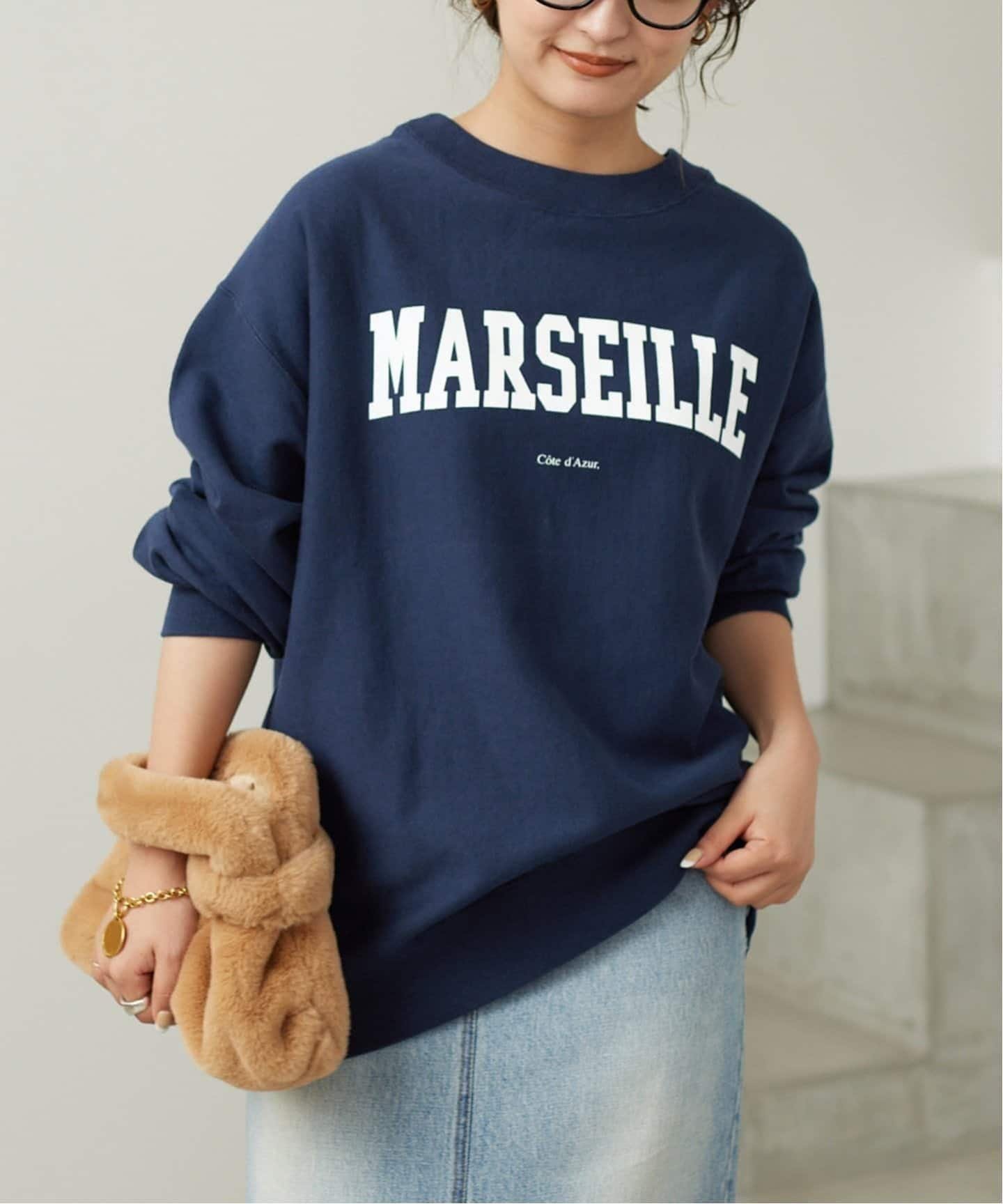 SLOBE IENA｜《WEB限定/追加》MARSEILLE ロゴスウェット | Rakuten