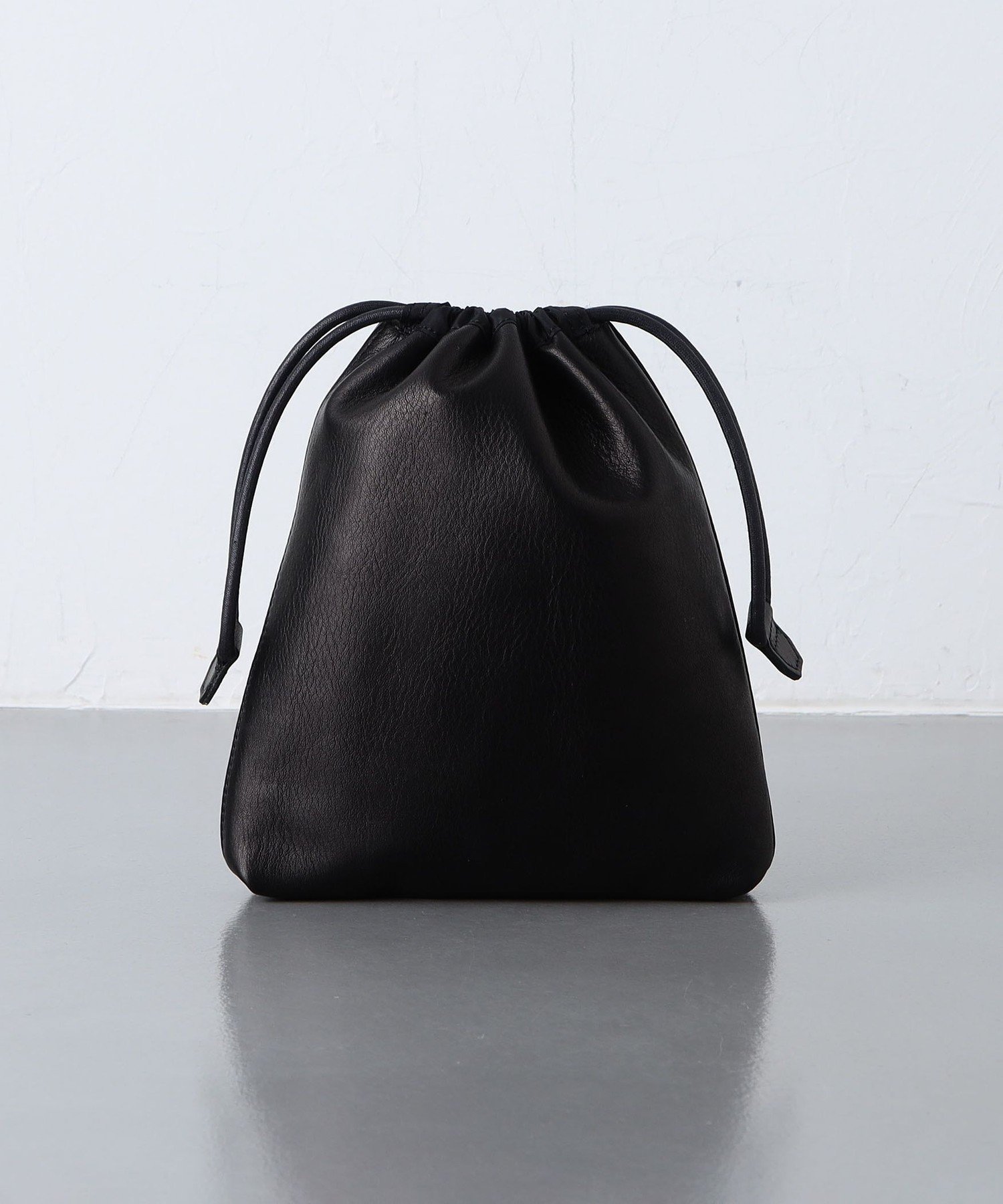 UNITED ARROWS｜UNFINISHED LEATHER/巾着バッグ | Rakuten Fashion