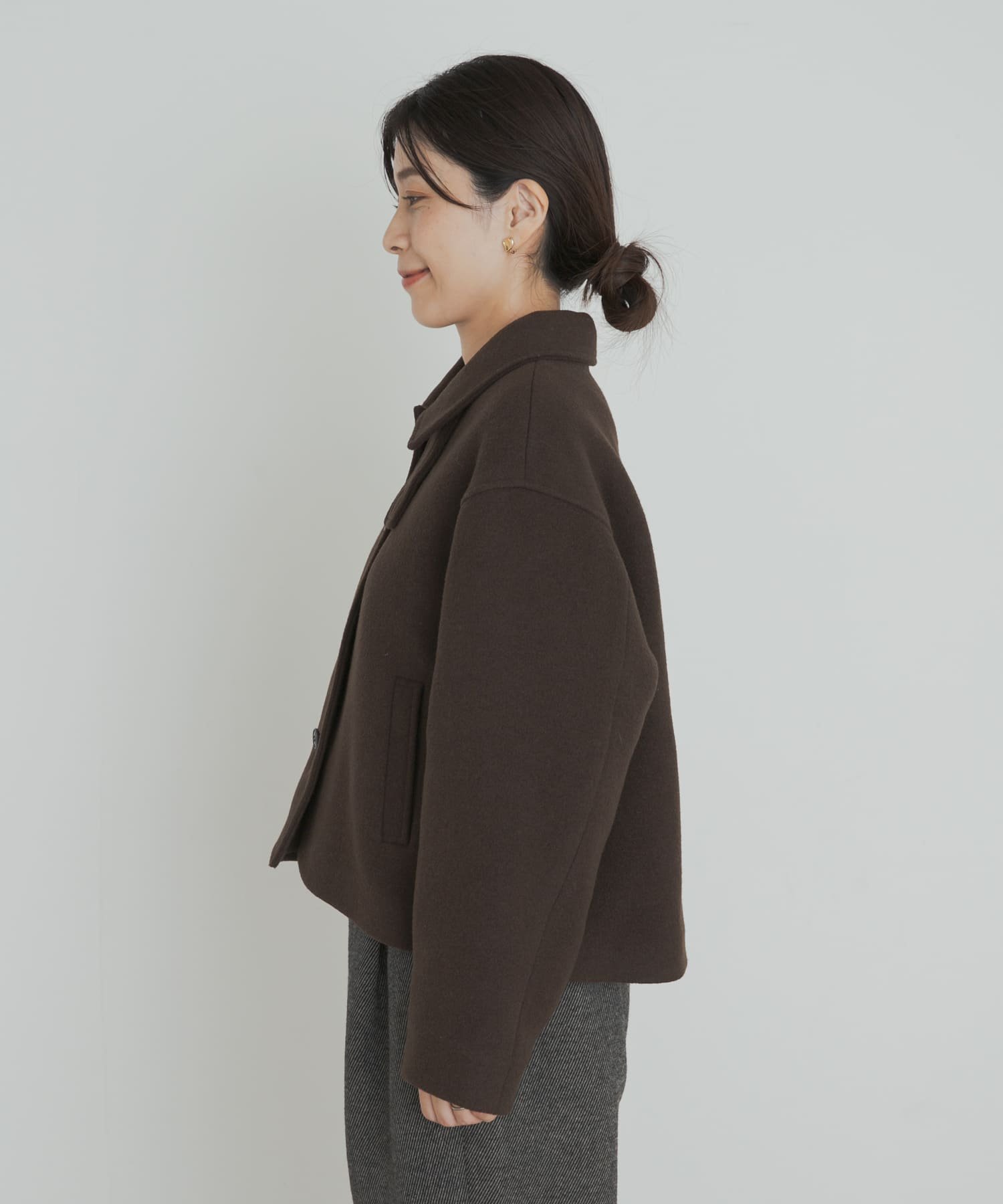 URBAN RESEARCH DOORS｜中綿ウールショートコート | Rakuten Fashion