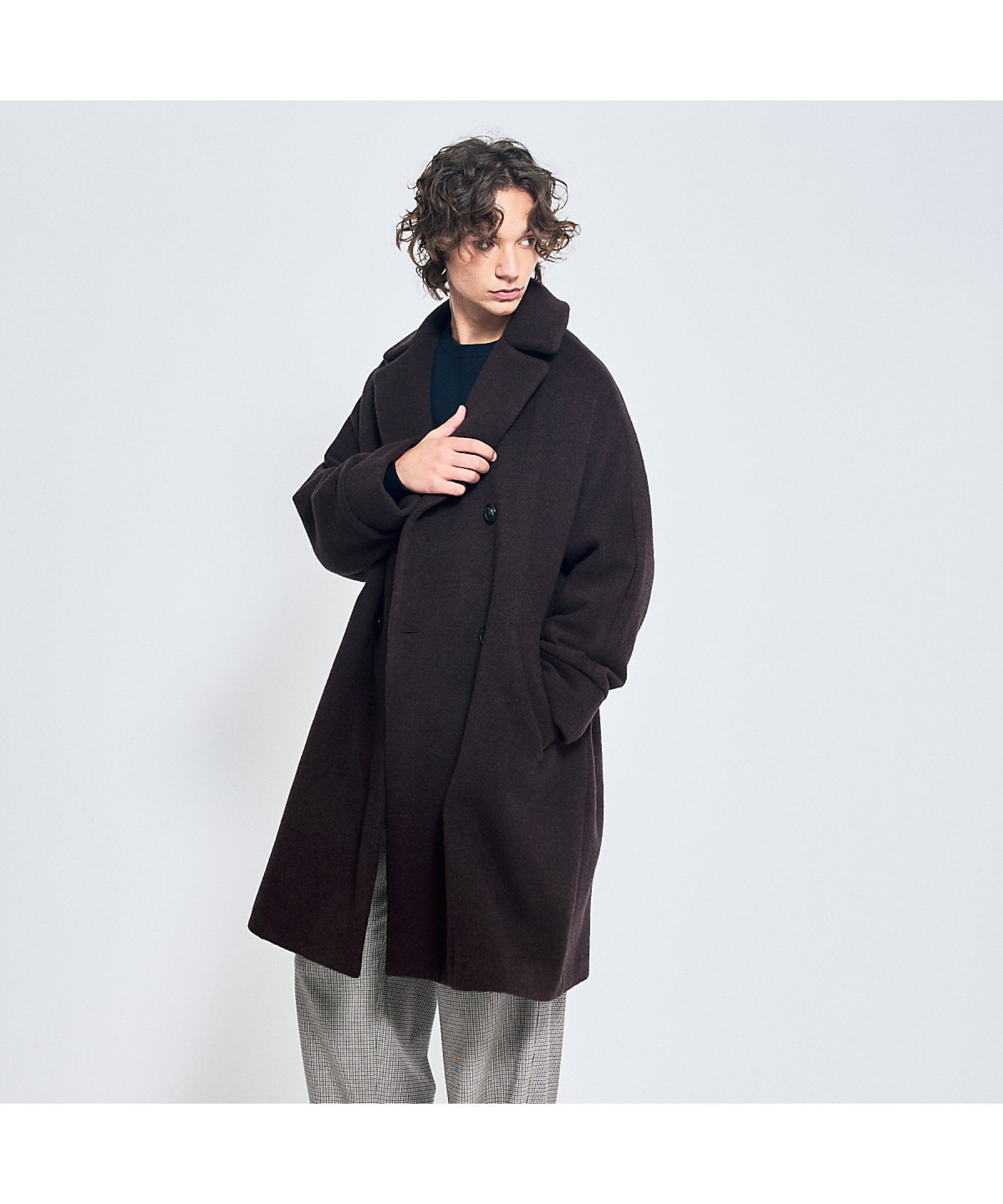 ABAHOUSE｜【TICCA/ティッカ】別注 ウール テントコート / チェスター