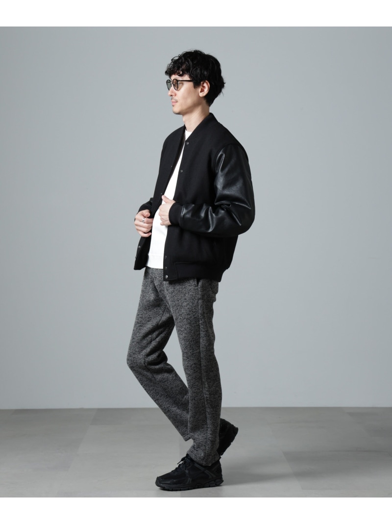 楽天市場】NANO universe フェイクレザー中綿スタジャン ナノ