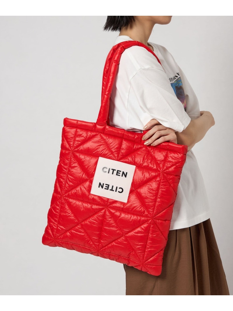 楽天市場】CITEN ＜CITEN＞CITEN パデッド トートバッグ シテン バッグ