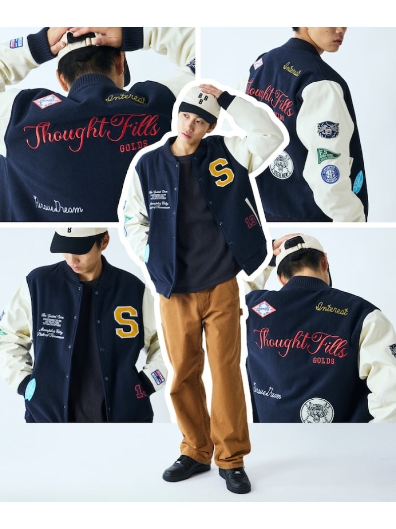 楽天市場】フリークスストア スタジャン（メンズファッション）の通販