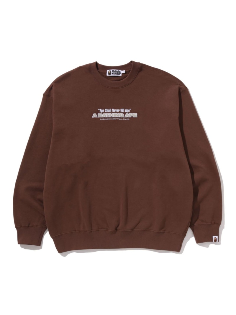楽天市場】アベイシングエイプ（カラーブラウン）（スウェット