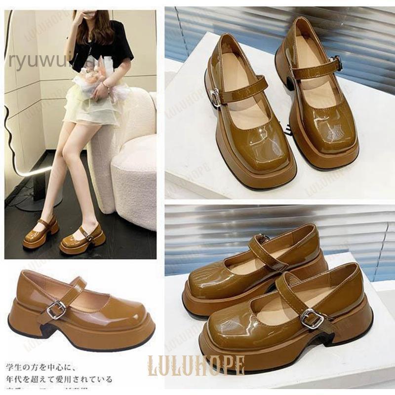 楽天市場】メリージェーンシューズ 厚底 レディース ローファー 甲