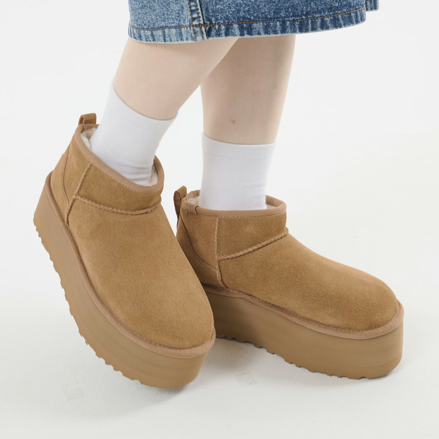 楽天市場】アグ UGG プラットフォーム ムートンブーツ クラシック