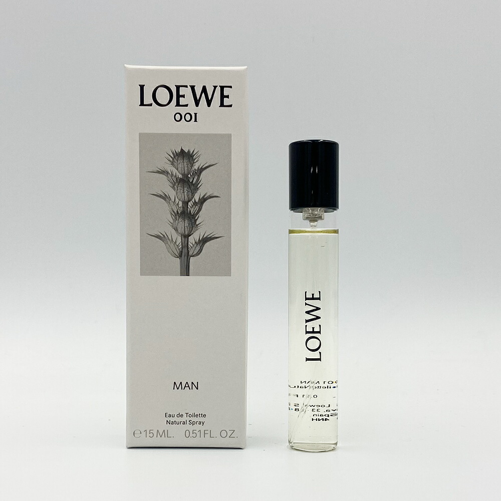 楽天市場】LOEWE ロエベ 001 マン オードトワレ EDT 15ml 香水 メンズ