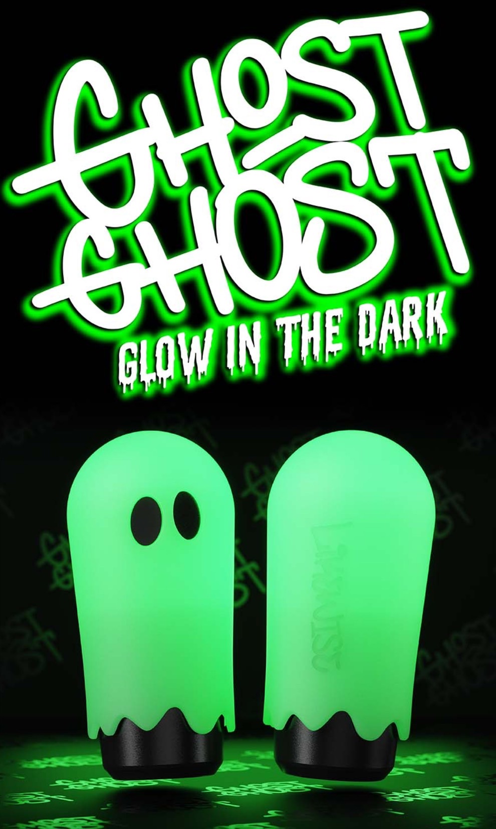 楽天市場】LIKEWISE 限定シフトノブ GHOST GHOST ゴースト ブラック