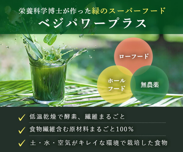 楽天市場】【公式】 ベジパワープラス（30包入) | ベジパワー 青汁