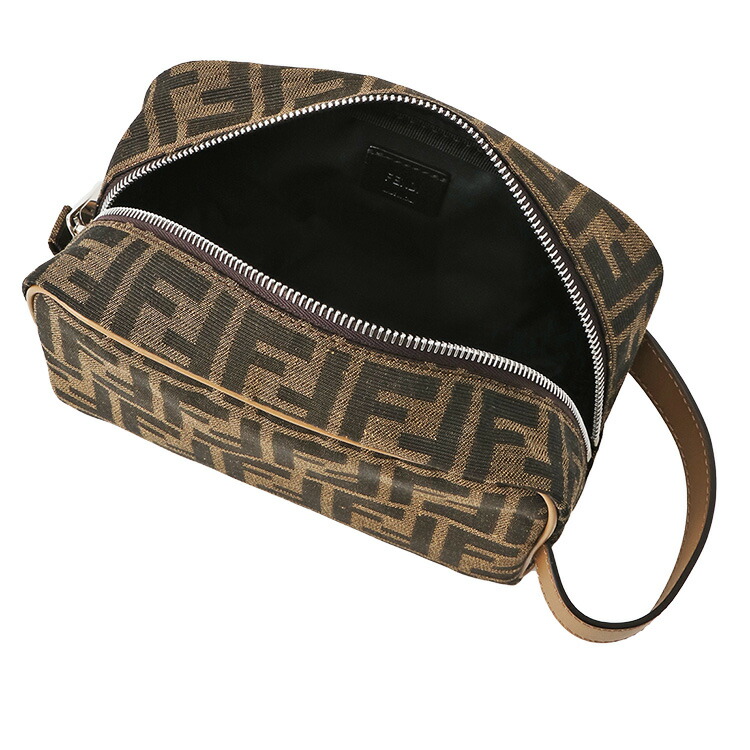 楽天市場】フェンディ FENDI スモール FFジャカード ポーチ 7N0151