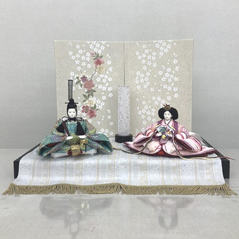 楽天市場】送料無料 平安豊久作 市松人形 13号 絞り 〈平安豊久 いち