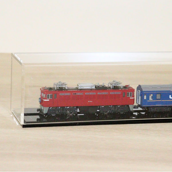 楽天市場】アクリル Nゲージ用展示ケース 台座付き W1000 H60 透明