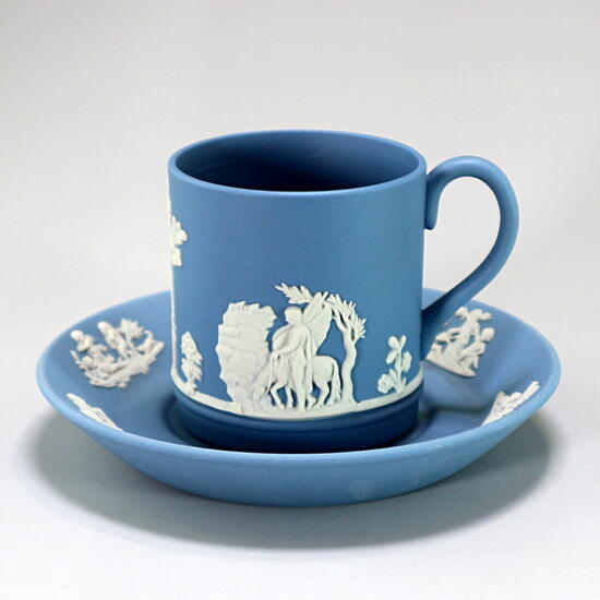 楽天市場】ウェッジウッド Wedgwood 英国製 ジャスパー ペールブルー