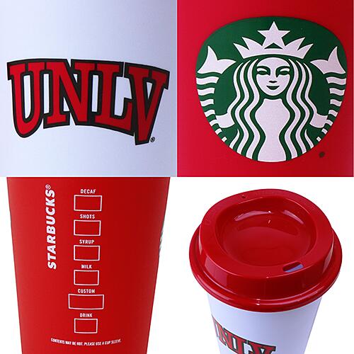 楽天市場】STARBUCKS リユーザブル ホット カップ 16oz UNLV 6PCセット