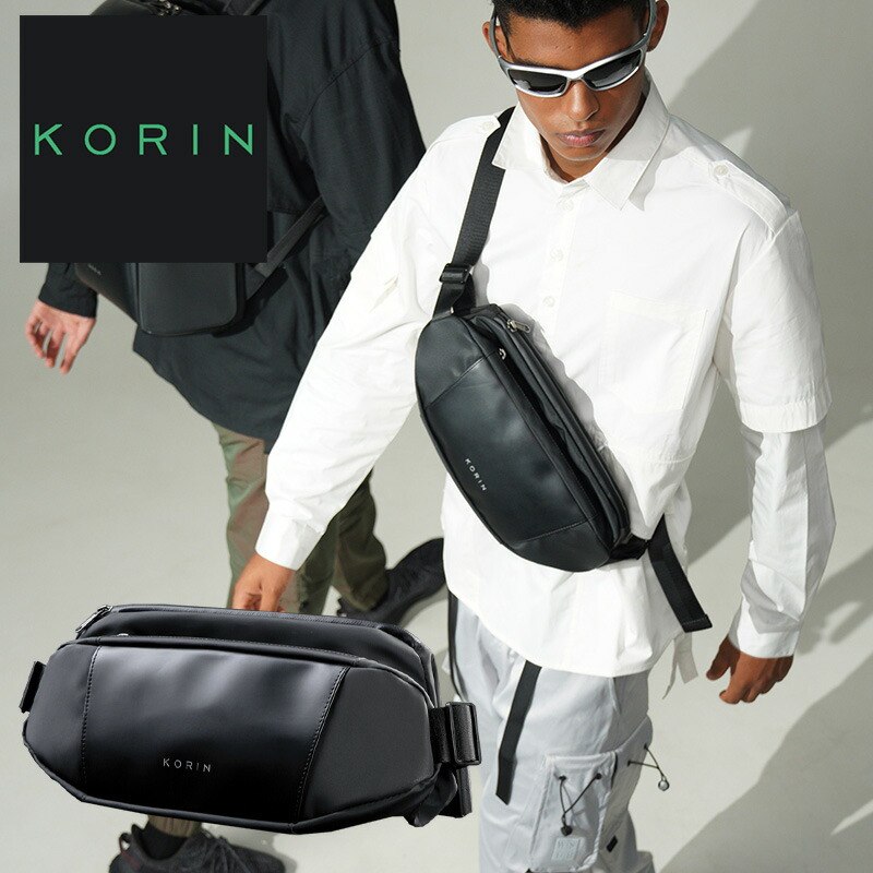 楽天市場】コリンデザイン ボディバッグ メンズ レディース フリップ