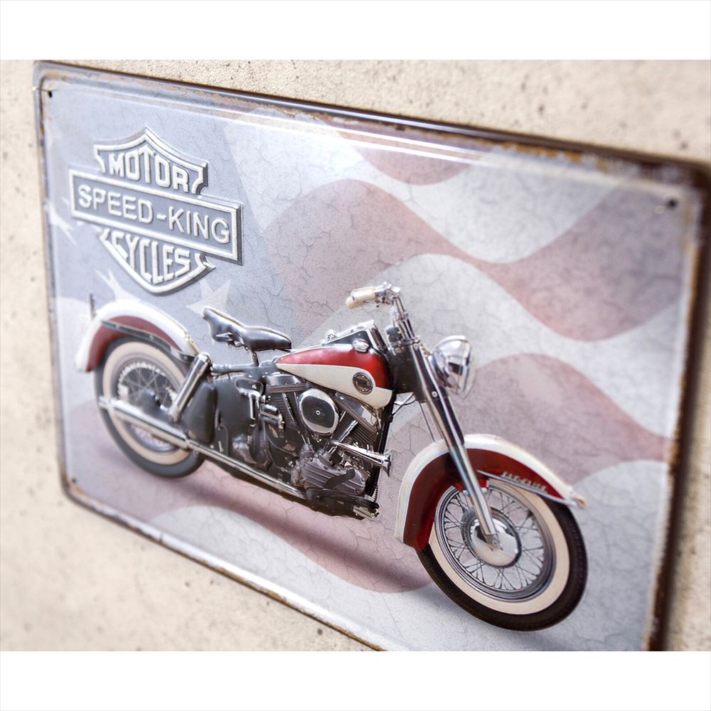 楽天市場】ブリキ看板 ヴィンテージ バイク アンティーク レトロ